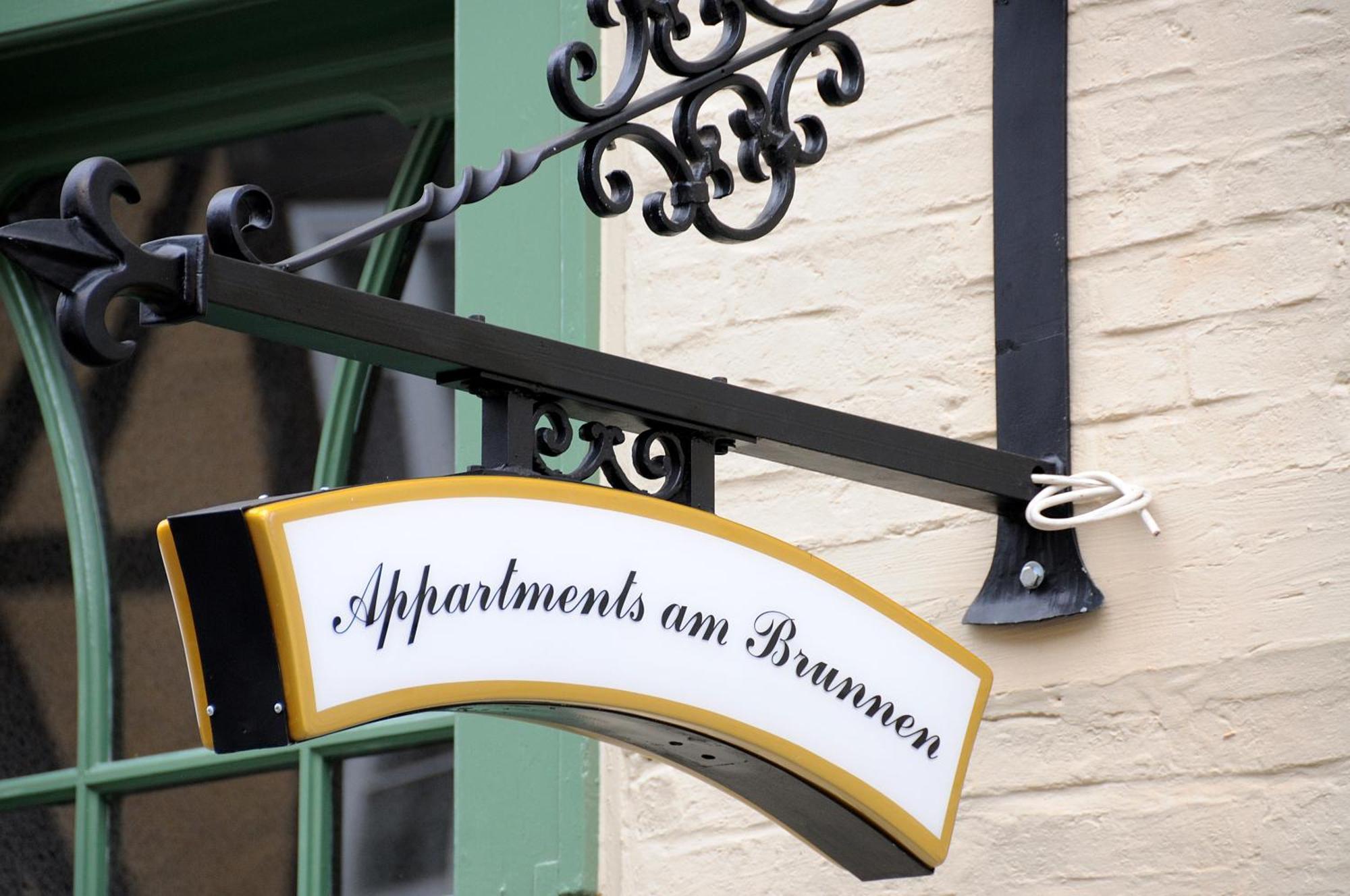 Apartments Am Brunnen クヴェードリンブルク エクステリア 写真